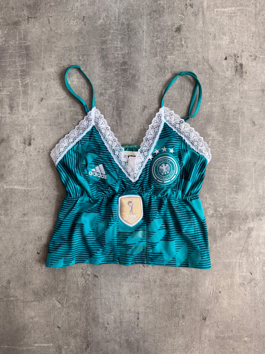 VT Rework: 2018 Germany Adidas Away Football Corset Top