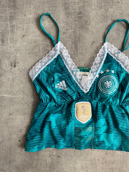 VT Rework: 2018 Germany Adidas Away Football Corset Top