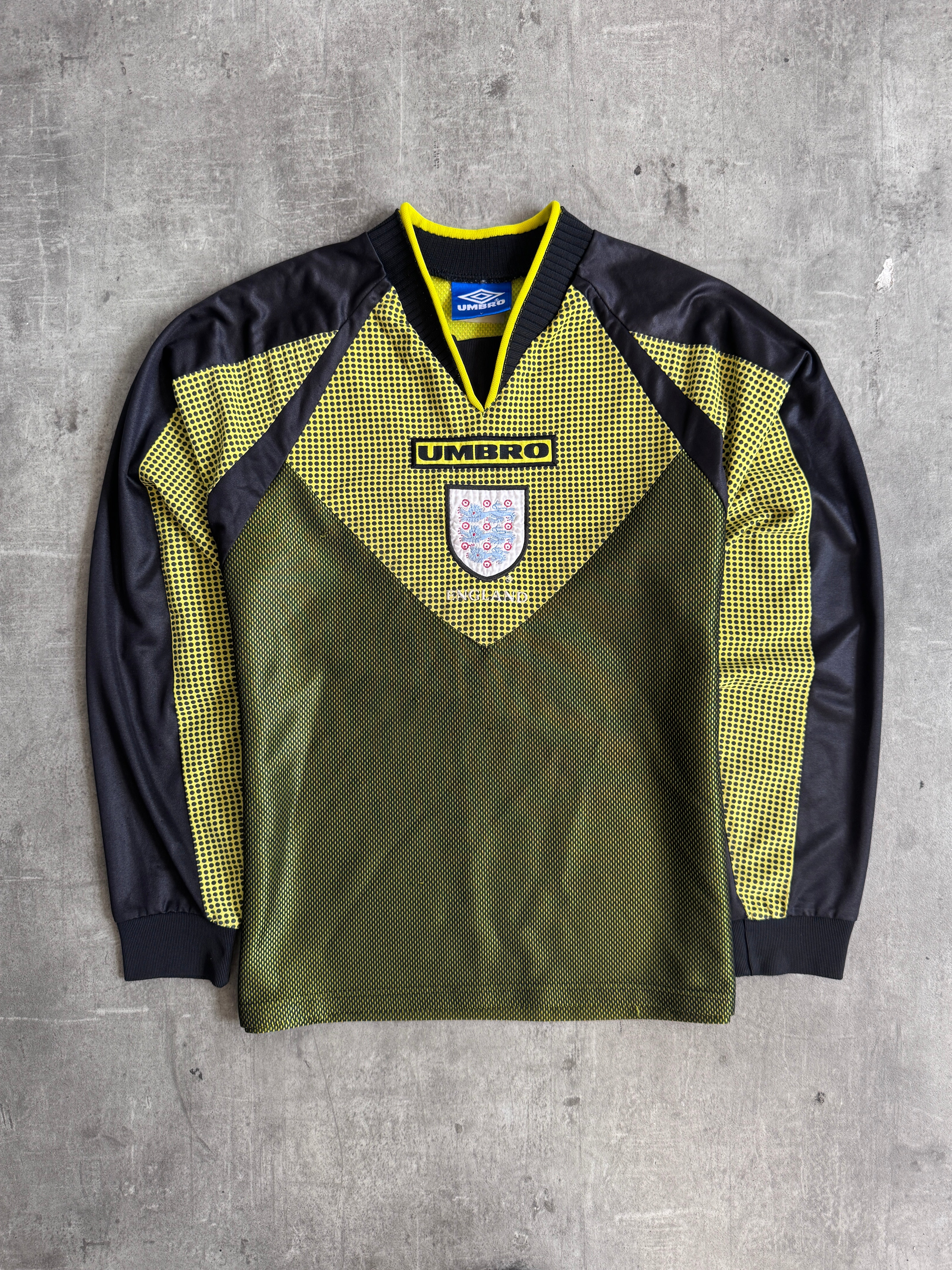 1998-1999 England x Umbro Goalkeeper Football Shirt – Vintage