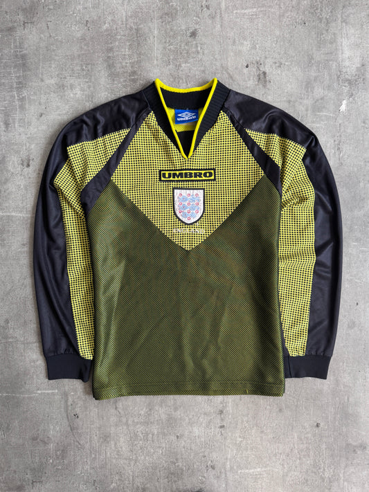 1998-1999 England x Umbro Goalkeeper Football Shirt
