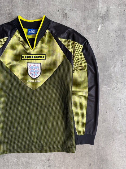 1998-1999 England x Umbro Goalkeeper Football Shirt