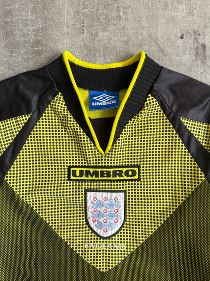 1998-1999 England x Umbro Goalkeeper Football Shirt