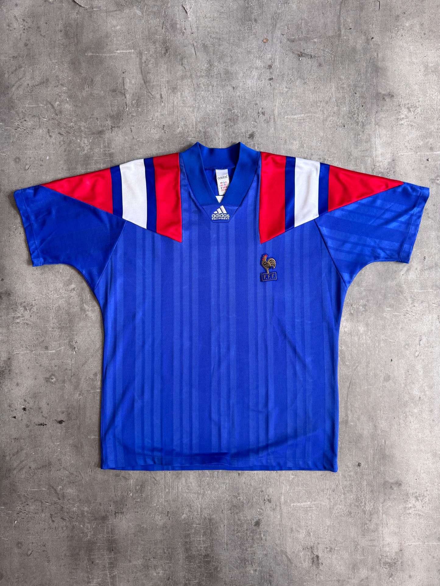 1992-94 France Adidas Home Football Shirt