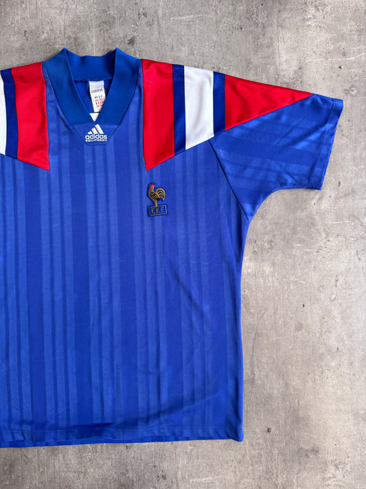 1992-94 France Adidas Home Football Shirt