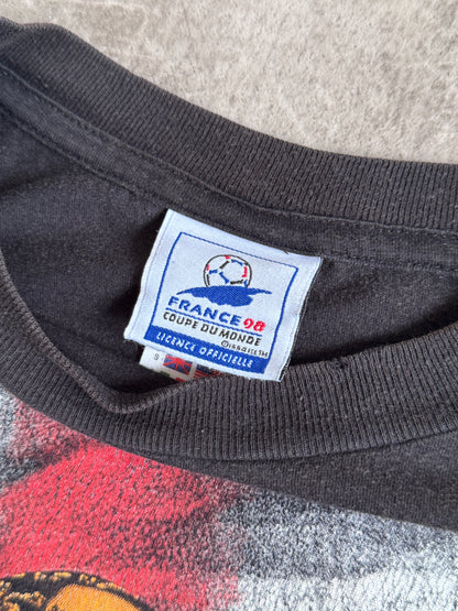 Adidas x France WC98 Black Graphic Tee