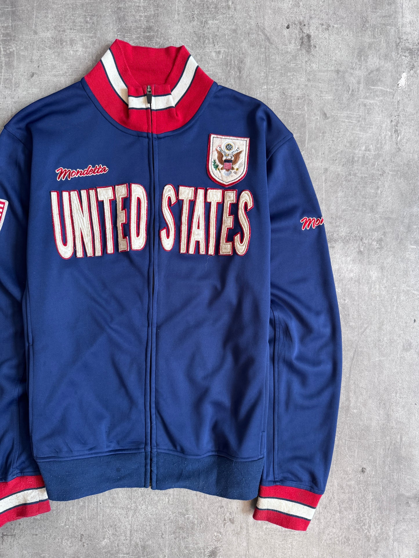 1990s Mondetta US Spellout Track Jacket