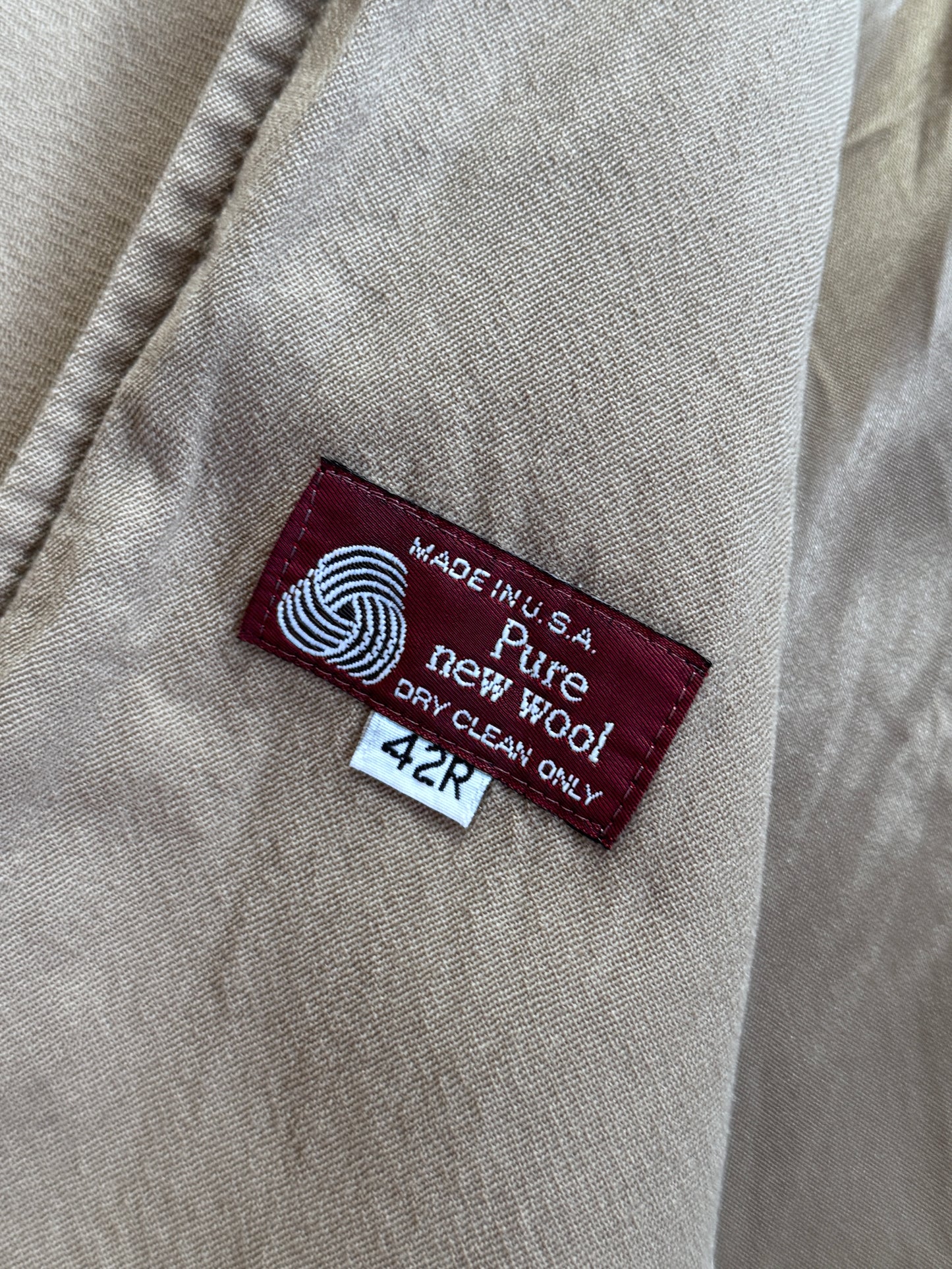 Christian Dior Camel Classic Trench Coat