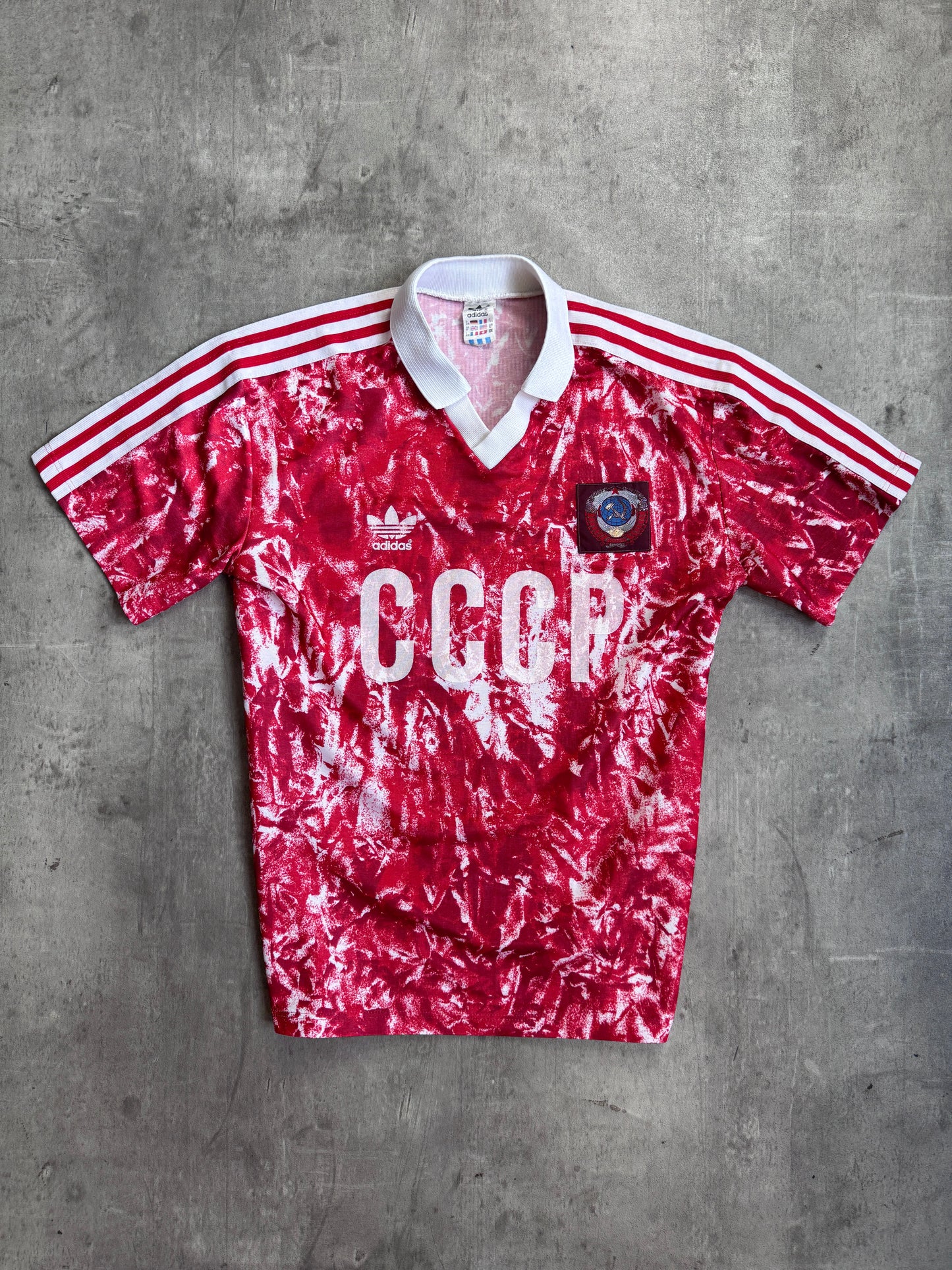 1989-1991 Soviet Union Adidas Home Football Jersey