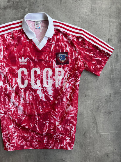1989-1991 Soviet Union Adidas Home Football Jersey