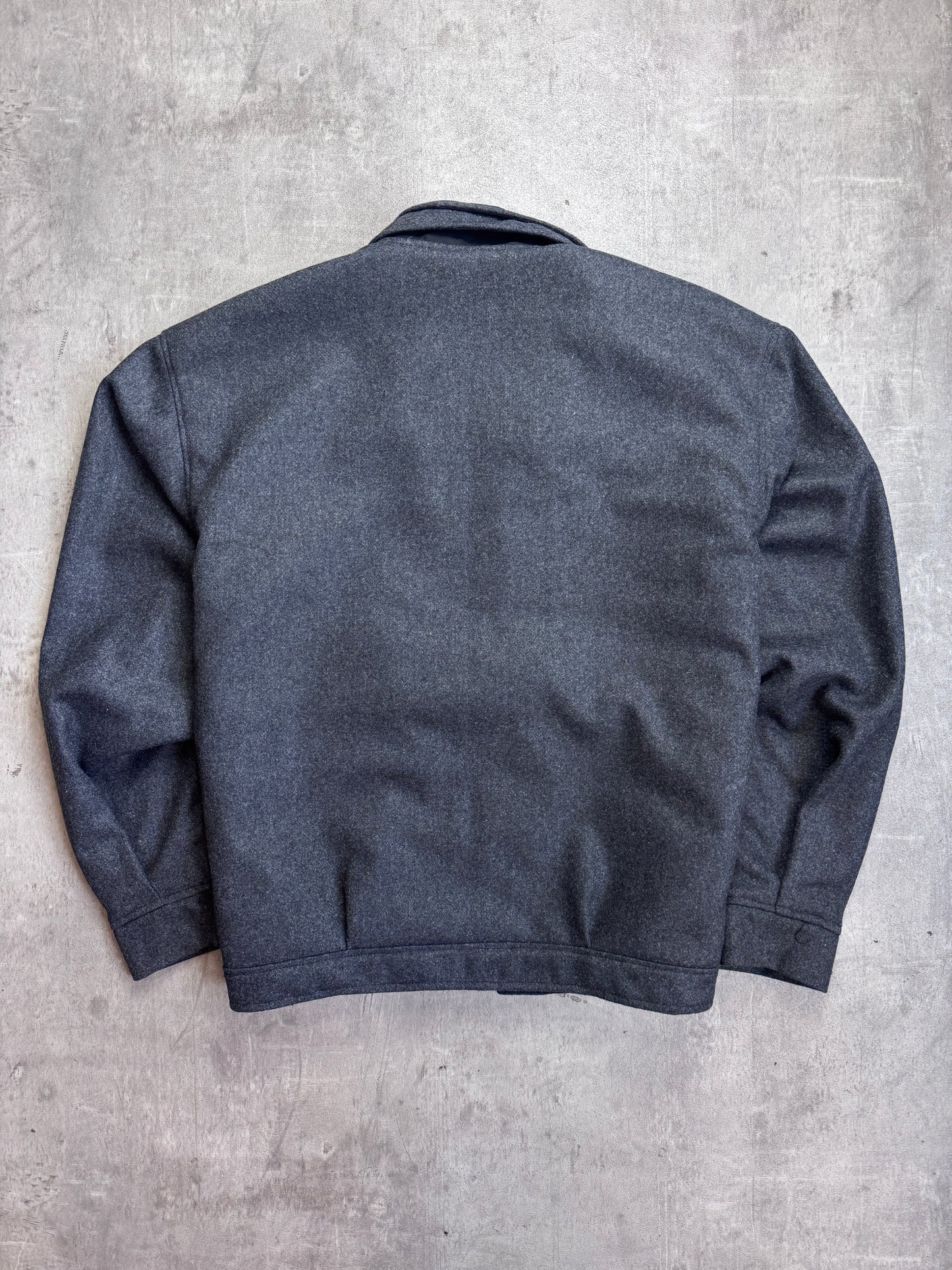 VT Rework: Fireman Clasp Grey Wool Blouson