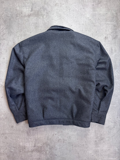 VT Rework: Fireman Clasp Grey Wool Blouson