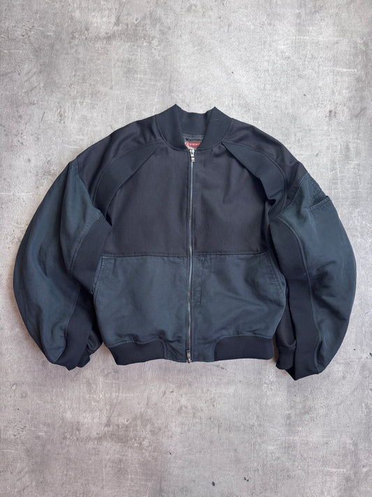 VT Rework: Prada Ribbed Trim Cropped Bomber Blouson