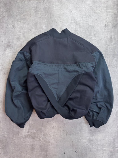 VT Rework: Prada Ribbed Trim Cropped Bomber Blouson