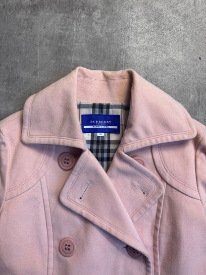 Burberry Baby Pink Wool Peacoat