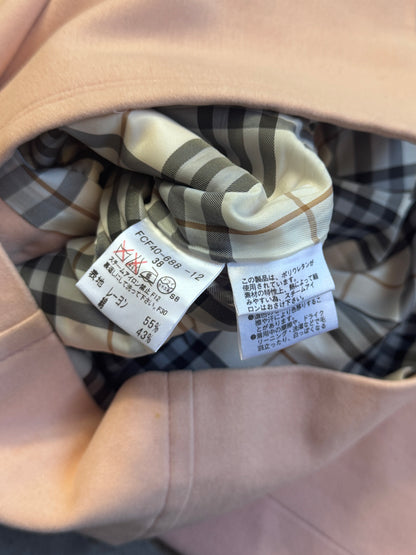Burberry Baby Pink Wool Peacoat