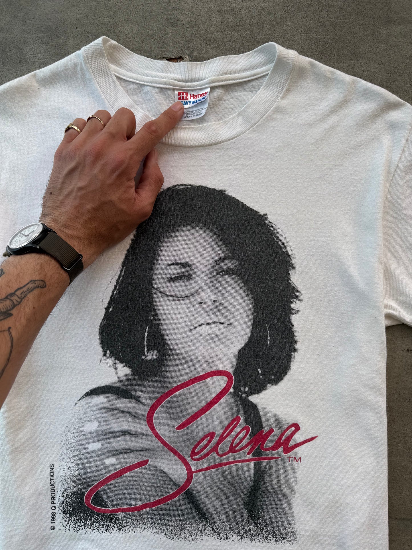 1998 Selena Quintanilla Graphic Tee