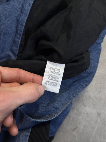 Helmut Lang Denim Anatomical Wrap Closure Jacket