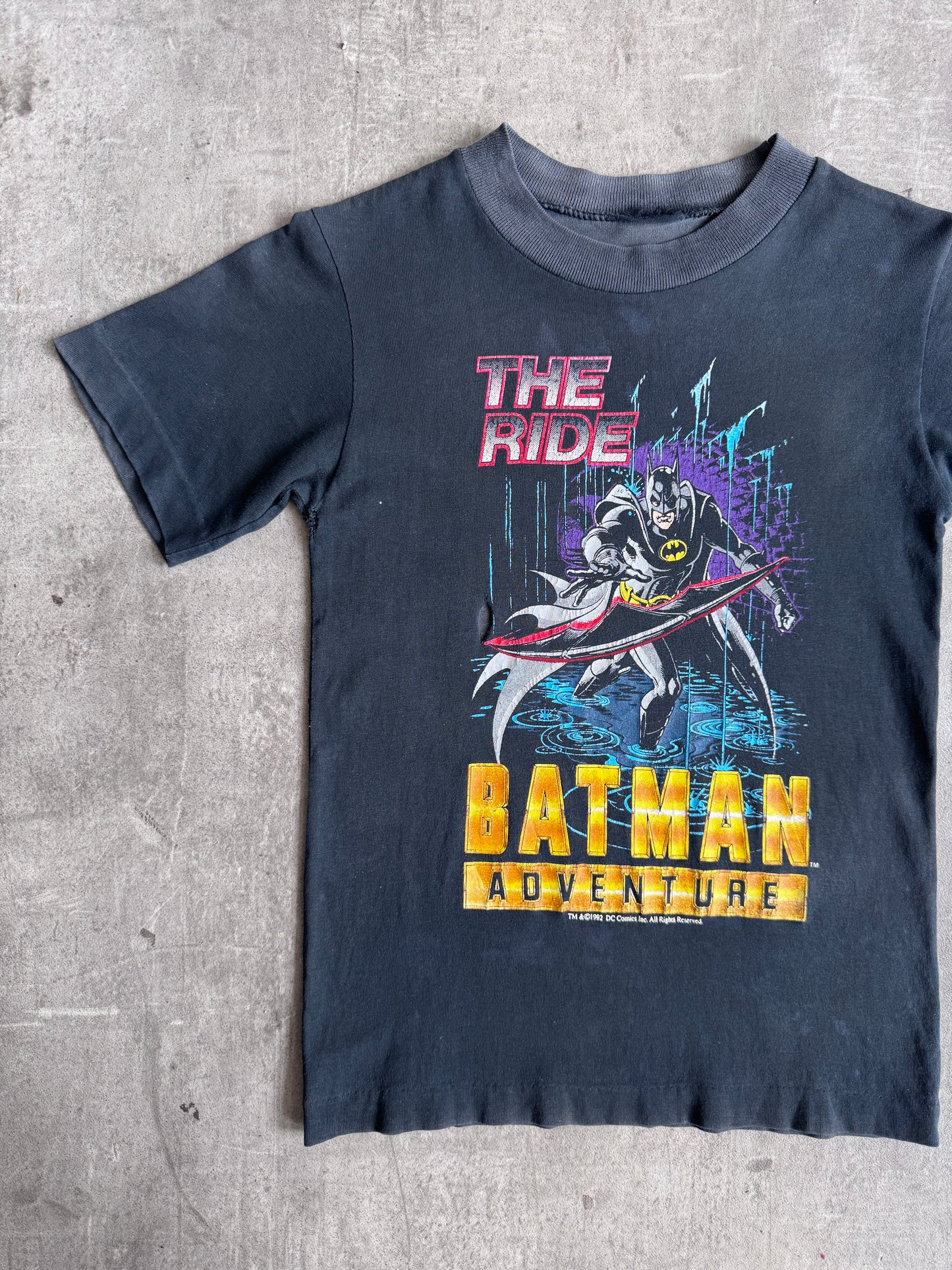 1992 Batman Adventure Single Stitch Graphic Baby Tee