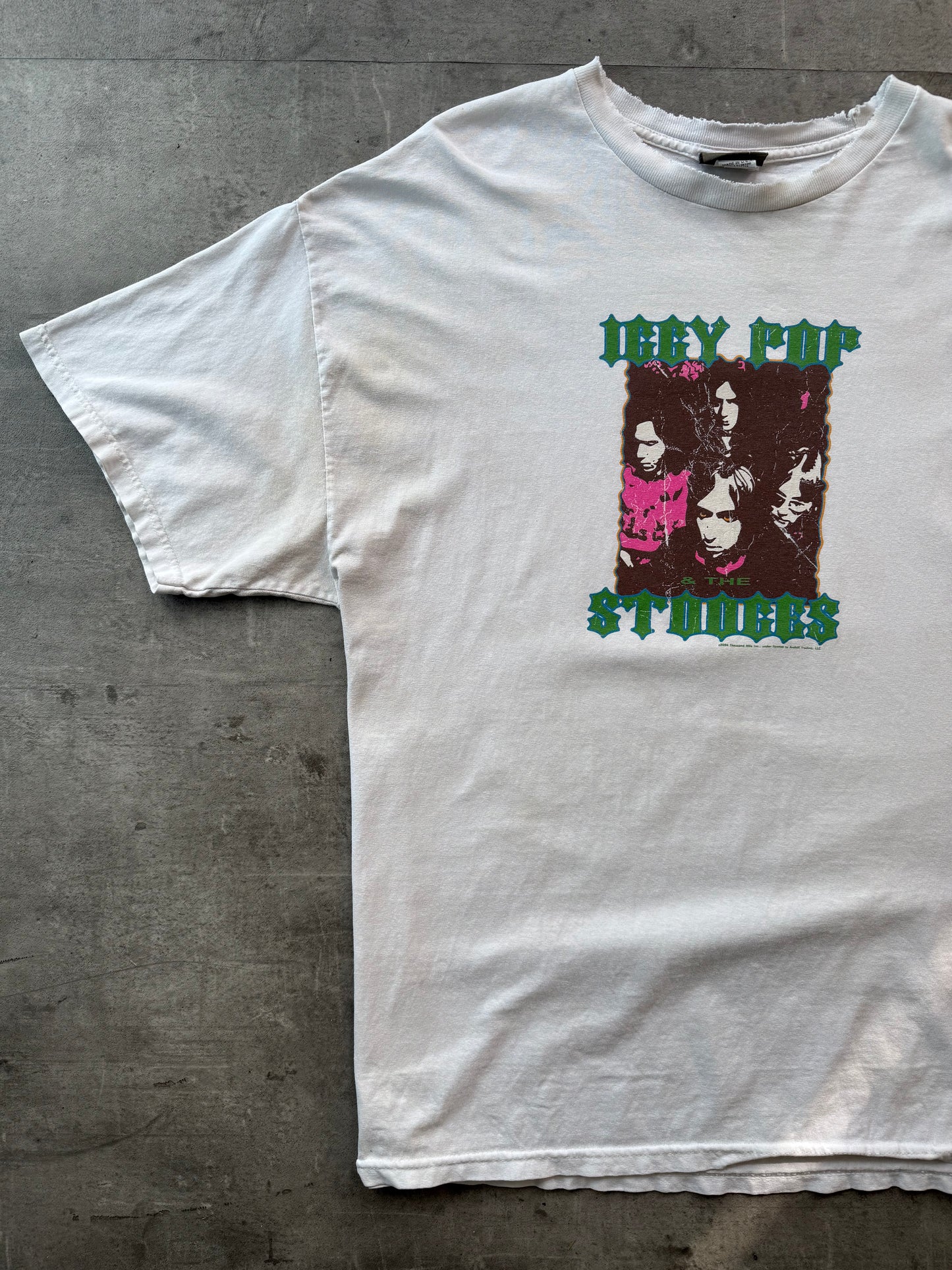 2004 Iggy Pop & The Stooges Graphic Tee