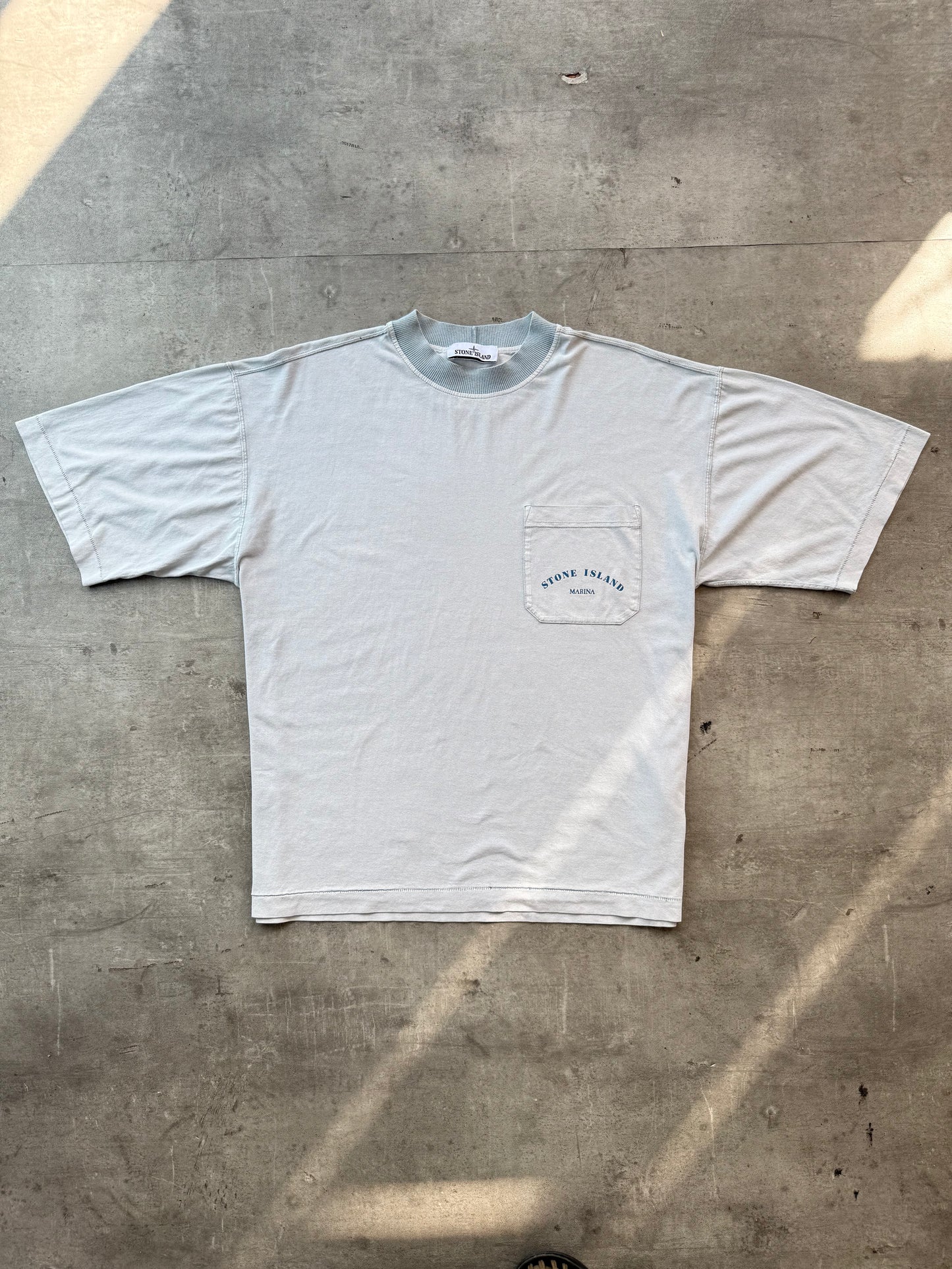 S/S 2023 Stone Island Marina Washed Pocket Tee