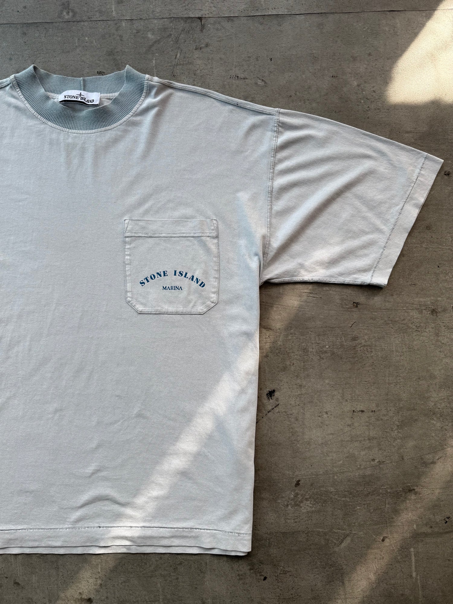 S/S 2023 Stone Island Marina Washed Pocket Tee