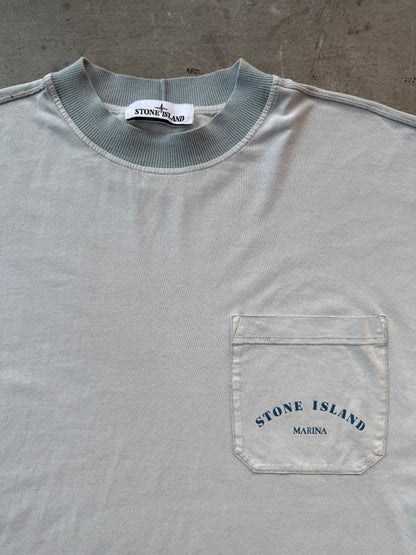 S/S 2023 Stone Island Marina Washed Pocket Tee