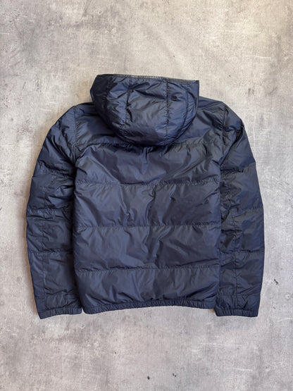 A/W 2008 Prada Nylon Puffer Jacket with Leather Trim