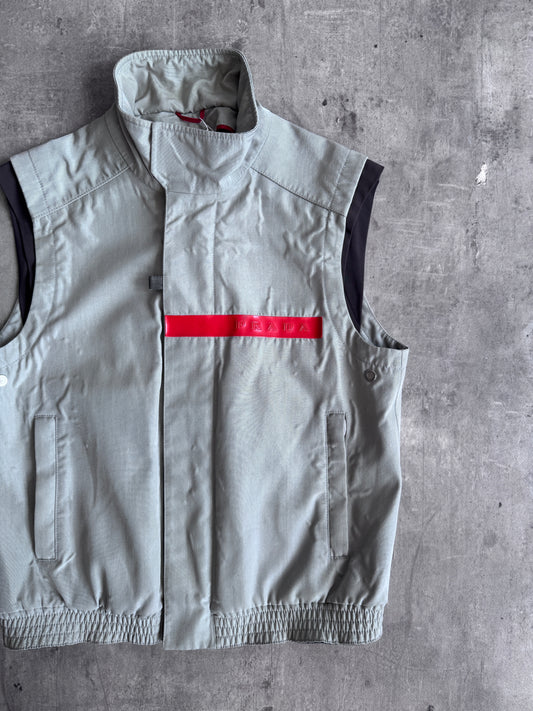 1999 Prada Sport Grey Sailing Tech Vest
