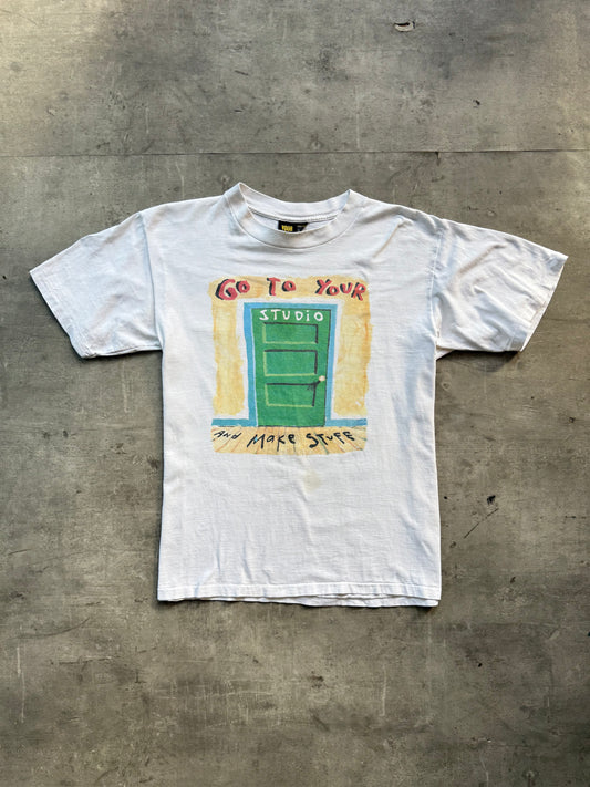 1990s Fred Babb Single Stitch Graphic Tee