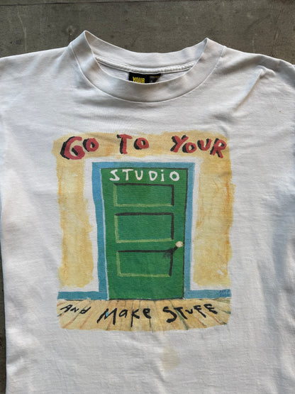 1990s Fred Babb Single Stitch Graphic Tee