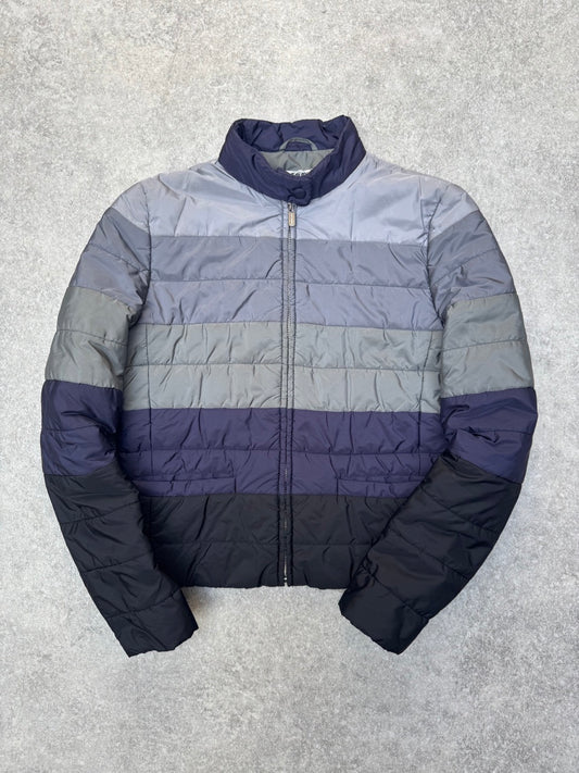 Miu Miu Striped Puffer Jacket