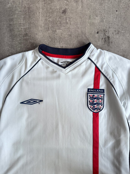 2001-02 England Umbro Home Football Shirt