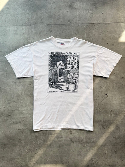 1991 Badbob Screaming Man Graphic Tee