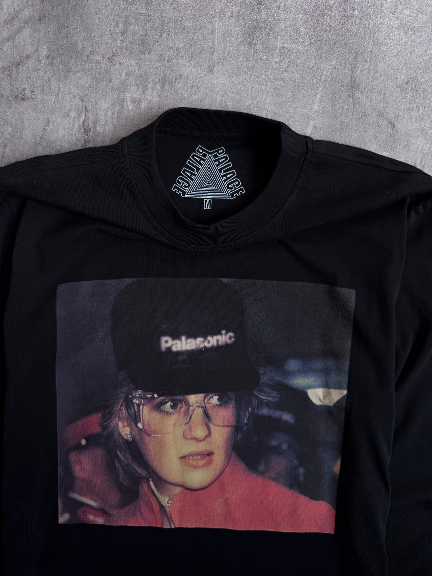 Palace Deadstock P.O.W. Black Longsleeve Tee