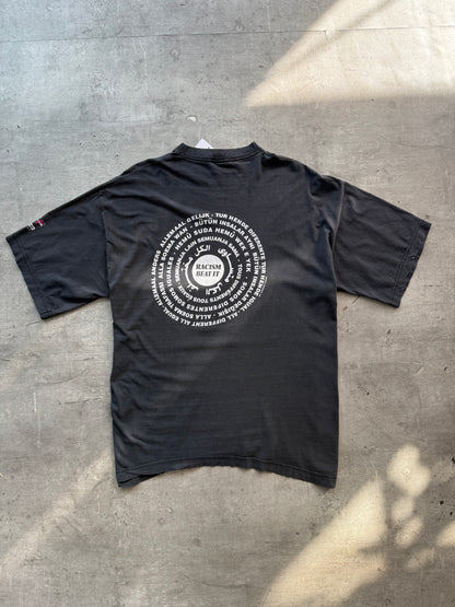 1990s Racism Beat It Washed Graphic Tee