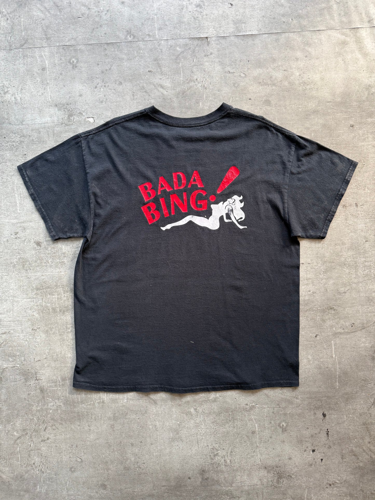 2000s The Sopranos "Bada Bing" Graphic Tee