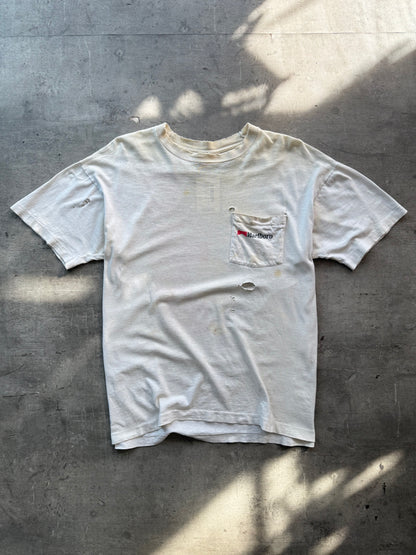 1990s Marlboro Super Distressed Cowboy Single Stitch Graphic Tee