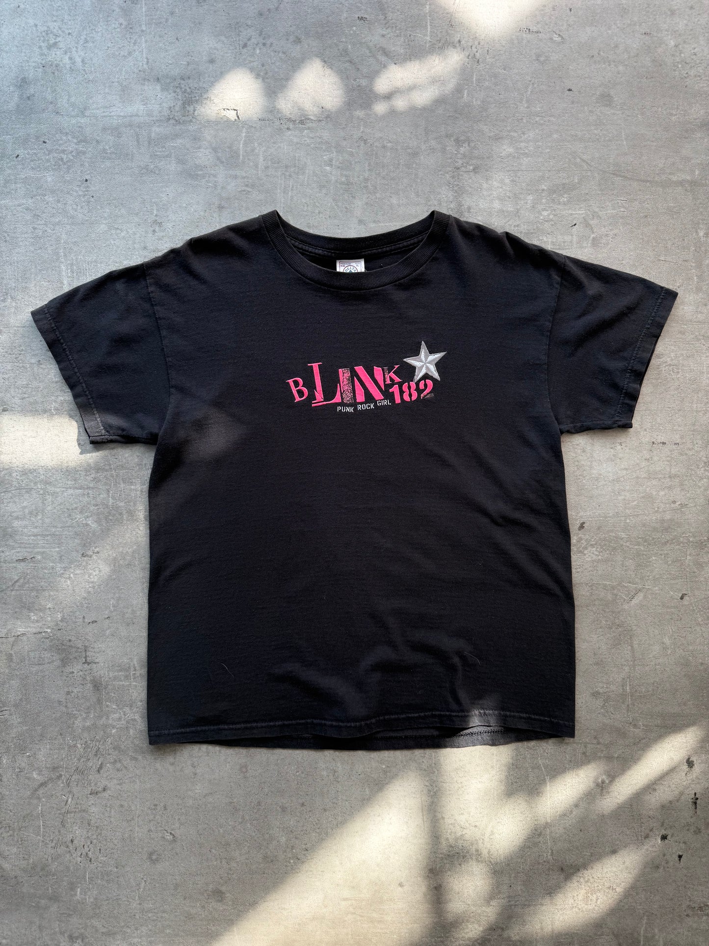 2000s Blink 182 Punk Rock Girl Graphic Tee