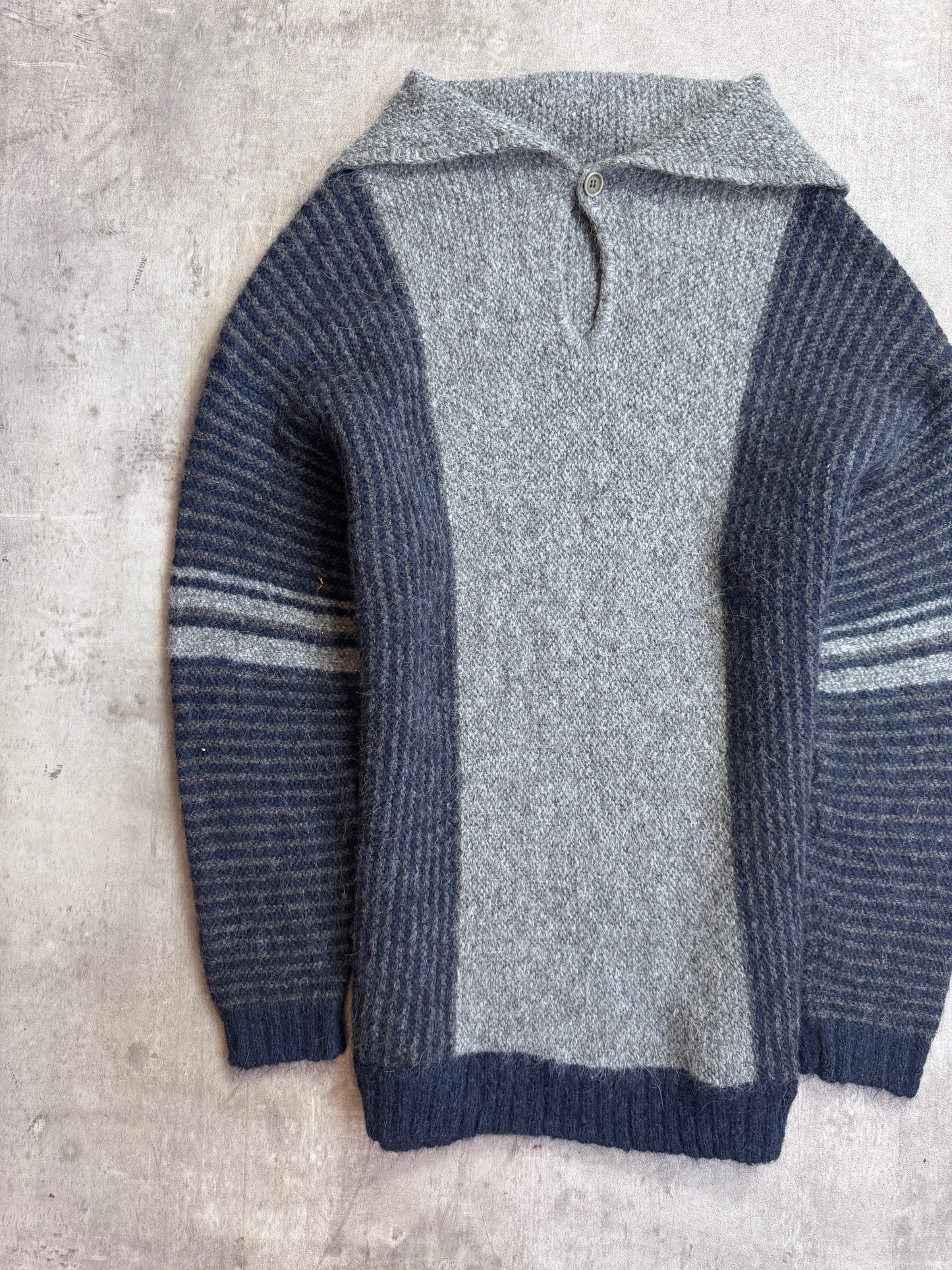 1990's Emporio Armani Mohair Button Closure Sweater