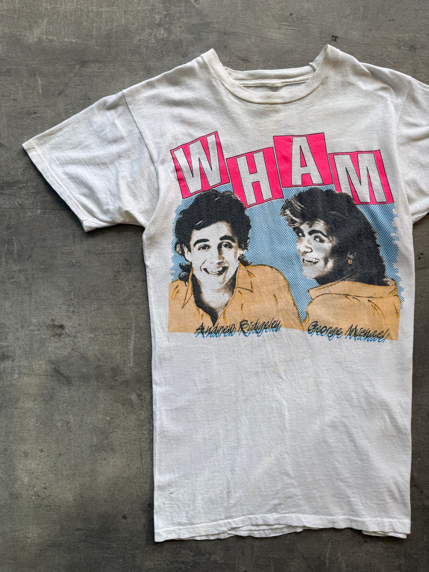 1985 WHAM! on Tour Graphic Tee