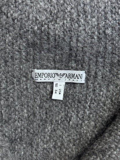 1990's Emporio Armani Mohair Button Closure Sweater