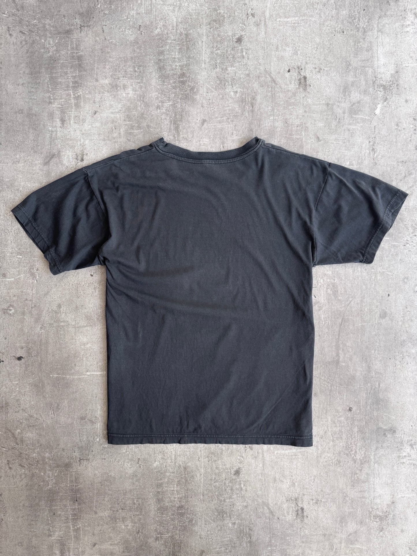 1990's Eric Cantona 'I'll Be Back' Black Graphic Tee