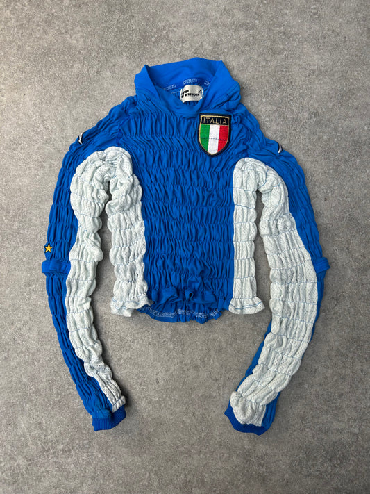 VT Rework: Italia Ruched Rework Football Top