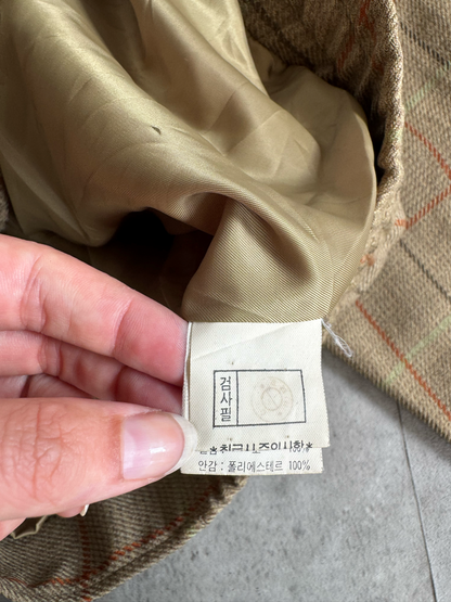 1980's Christian Dior Monsieur Sports Woven Check Bomber Jacket