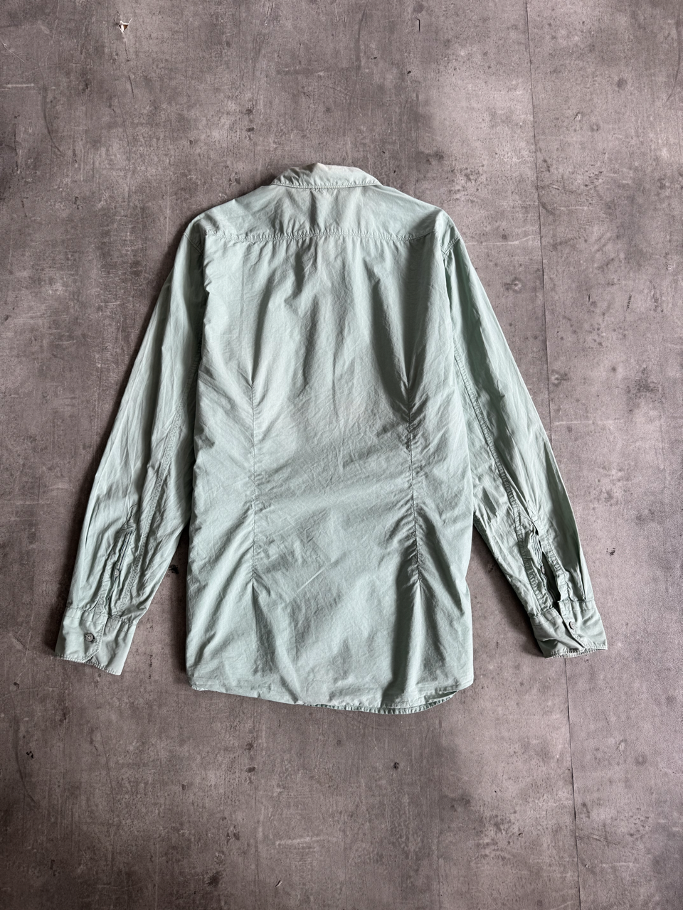 S/S 2010 Stone Island Sage Logo Patch LS Shirt
