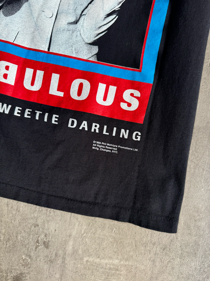 1995 Single Stitch Absolutely Fabulous "100% Sweetie Darling" Patsy Graphic Tee
