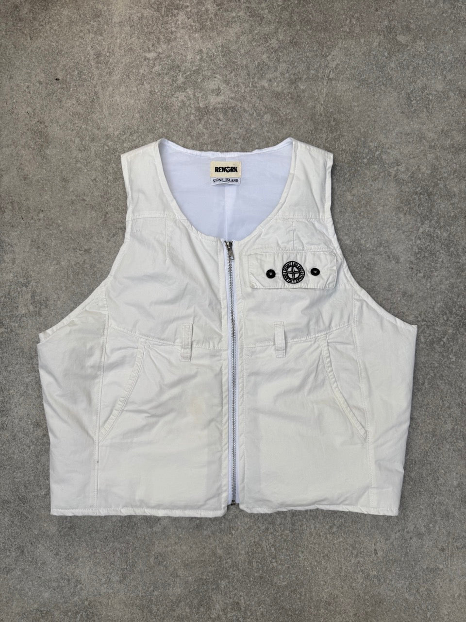 VT Rework: Stone Island Padded Zip Up Gilet