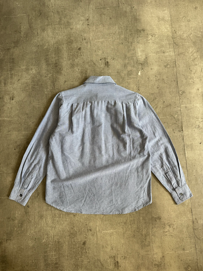 Comme Des Garcons Mixed Panel Patchworked Denim LS Shirt