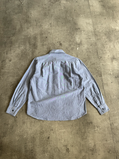 Comme Des Garcons Mixed Panel Patchworked Denim LS Shirt