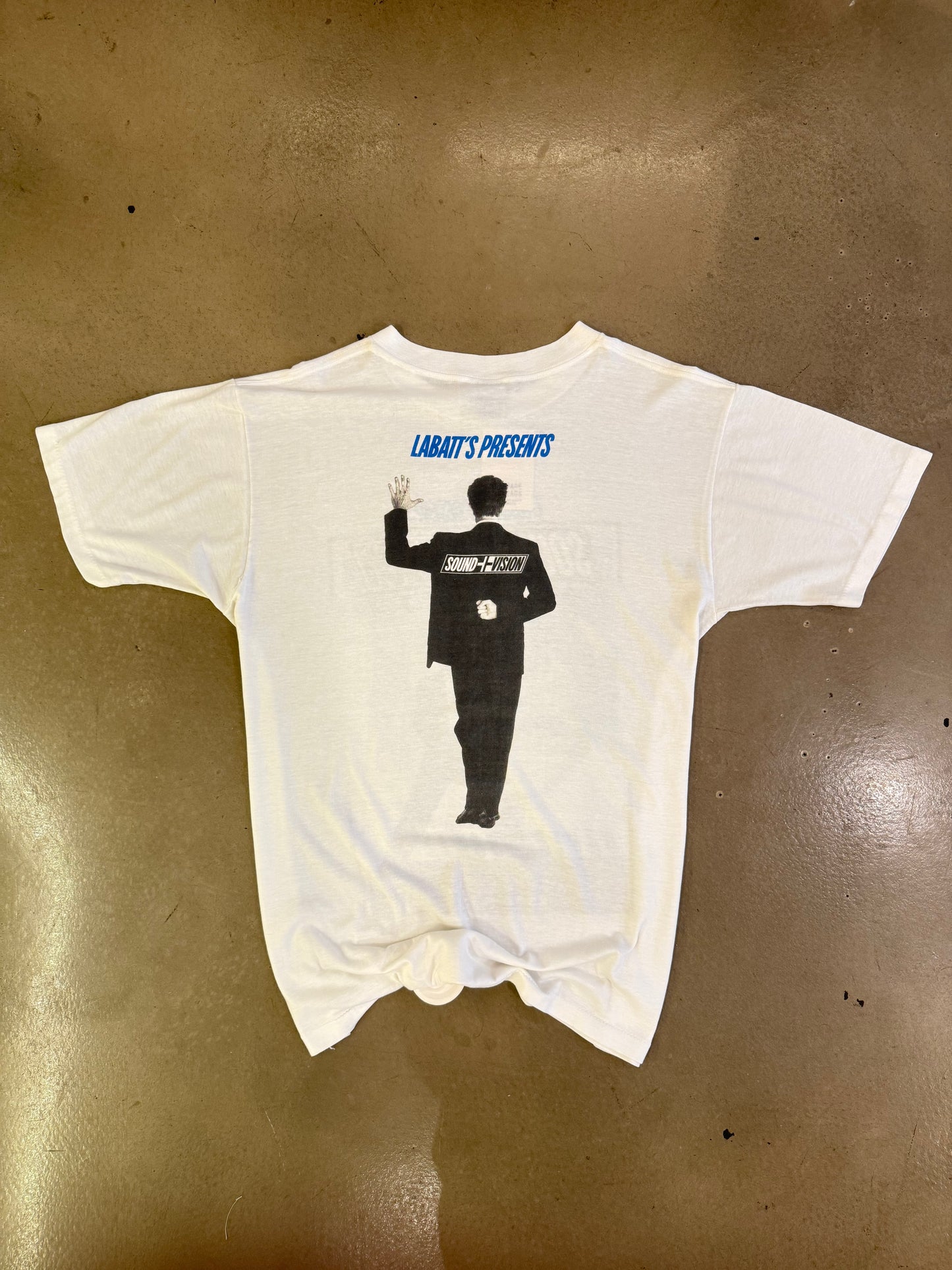 1990 David Bowie: Sound and Vision Tour Single Stitch Graphic Tee